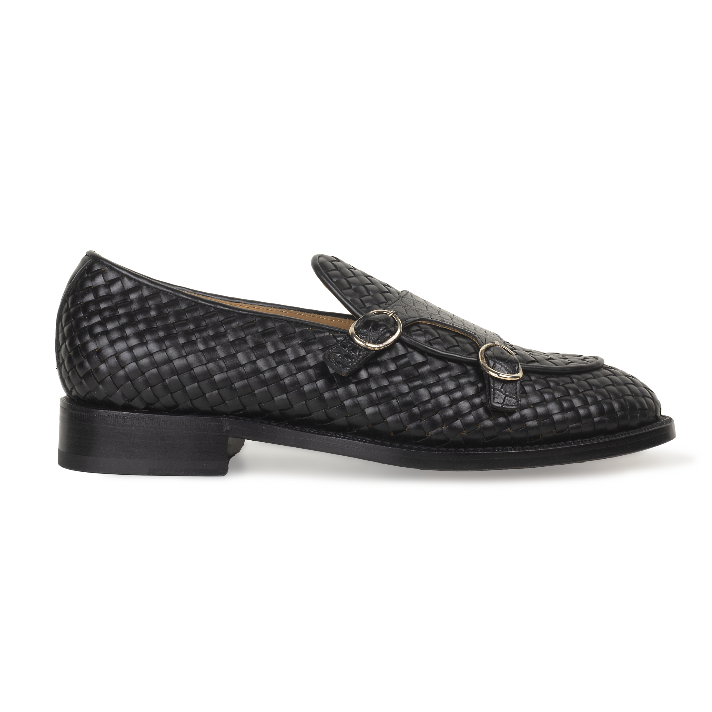 Loafer 02 - Double monk - Goodyear welted - Black