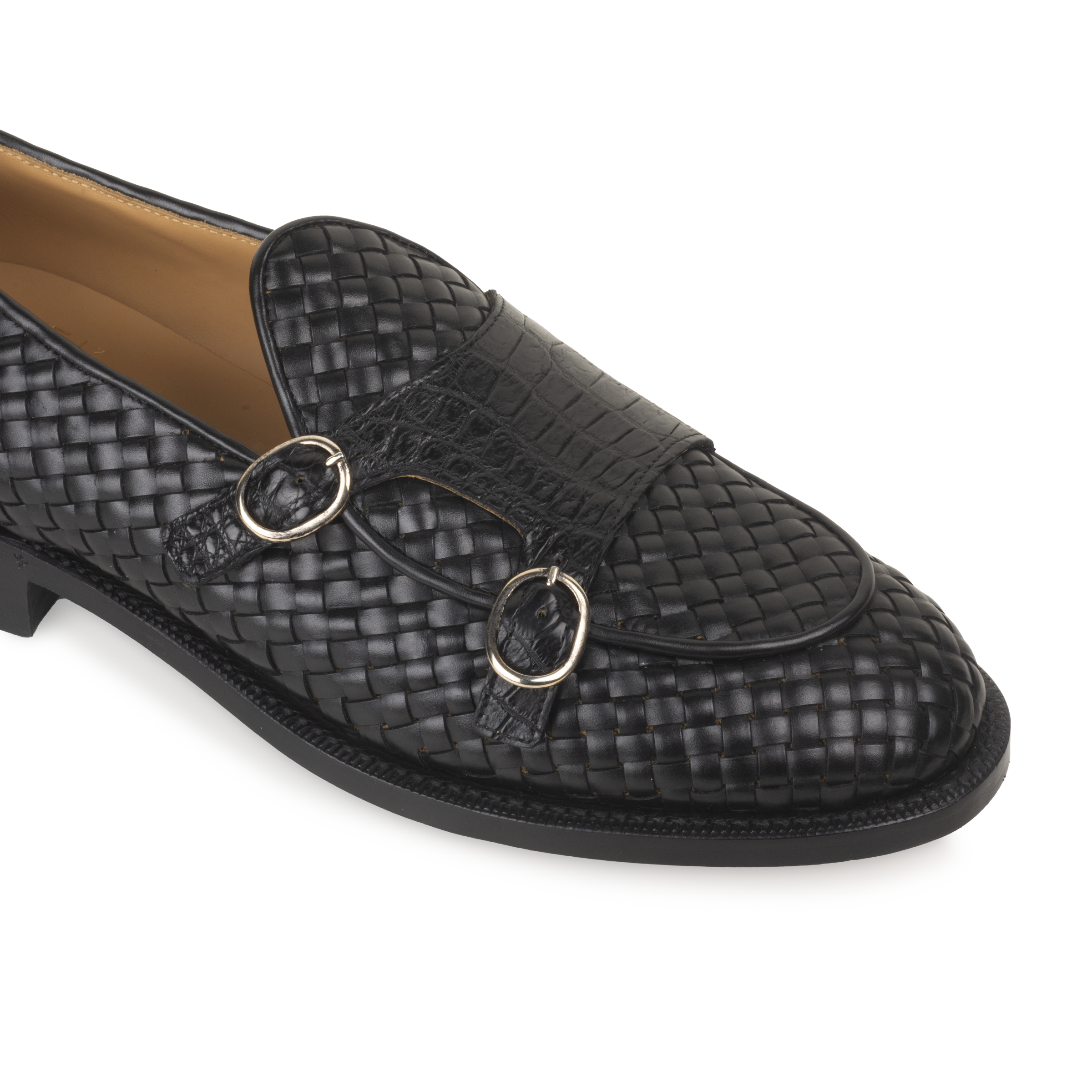 Loafer 02 - Double monk - Goodyear welted - Black