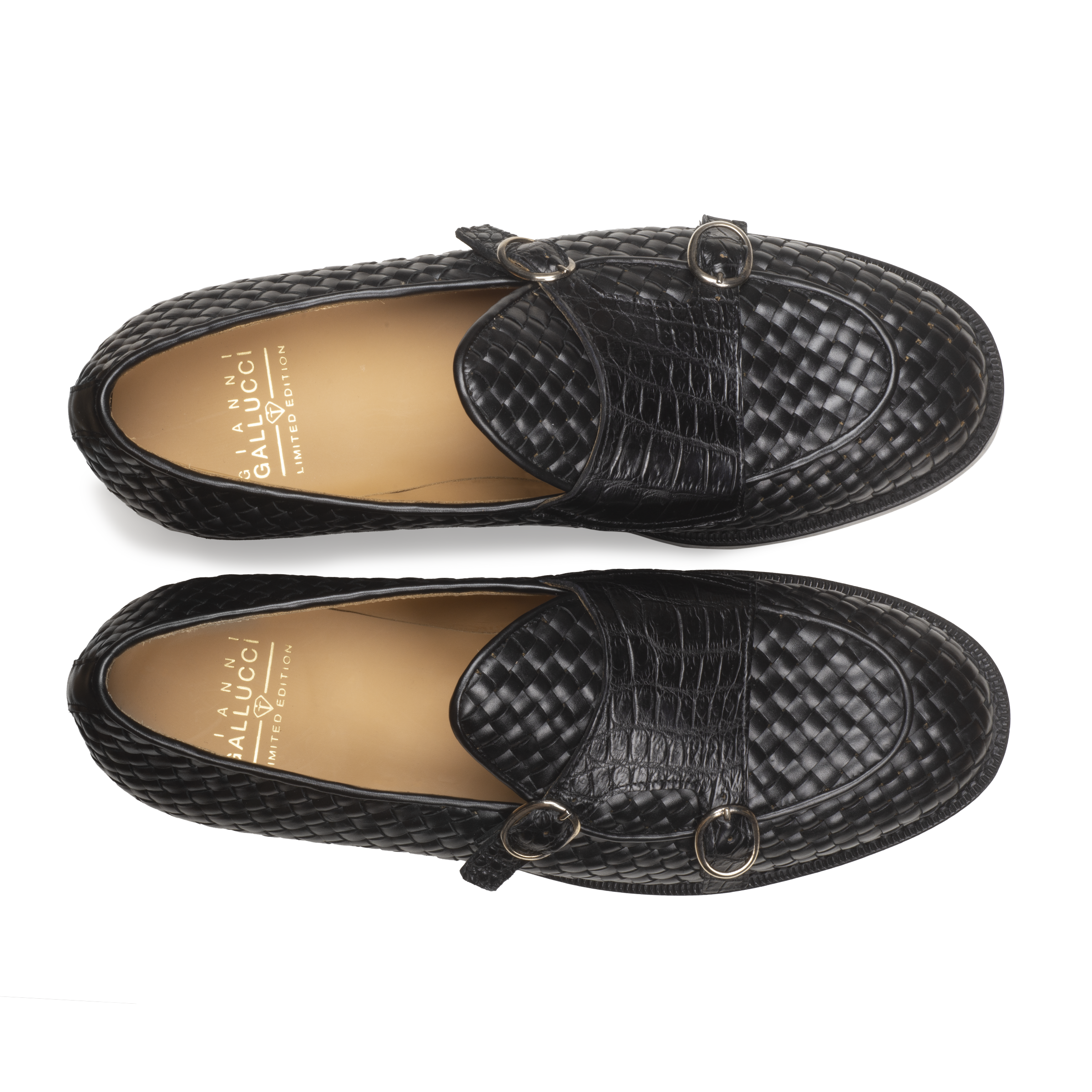 Loafer 02 - Double monk - Goodyear welted - Black